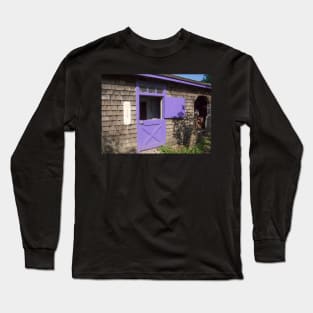 purple door Long Sleeve T-Shirt